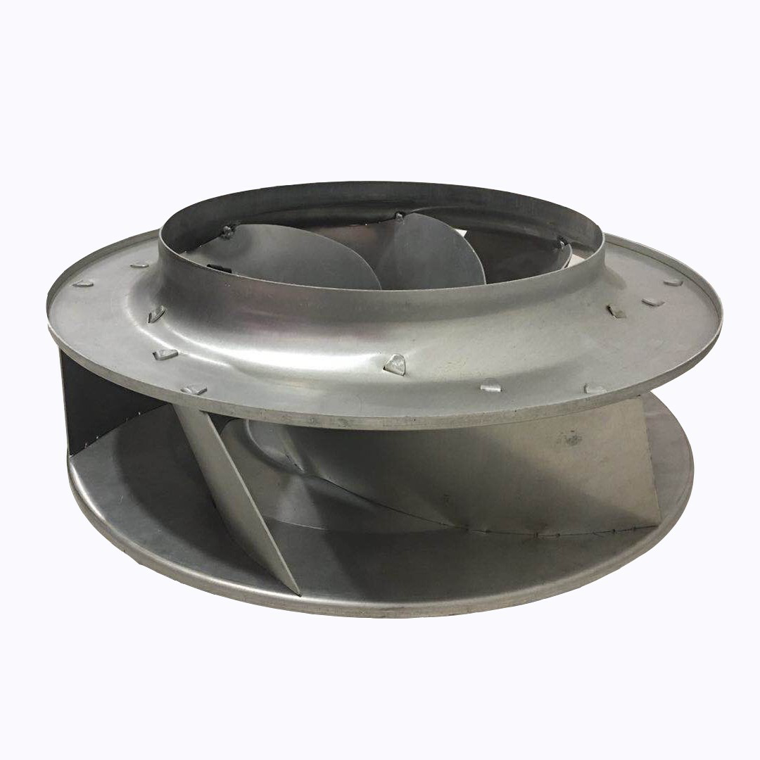 High Pressure Plastic 16 Inch 230v Backward Curved Radial Dc Centrifugal Cooling Fan Impeller
